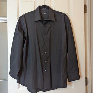 Pierre Cardin black button up